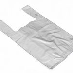 "Hemdchentragetasche Weiss HDPE 28+14 x 48cm Gebindeart 1000 / Karton"