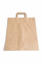 Papier Tragetaschen gross 32x16x38cm braun Gebindeart 300/ Karton – Bild 2