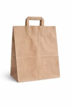 Papier Tragetaschen gross 32x16x38cm braun Gebindeart 300/ Karton