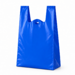 Hemdchentragetasche blau HDPE (24my) 320x200x600mm 10x100