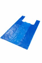Hemdchentragetaschen weiss HDPE 30+20x60cm 1000 / Karton – Bild 2