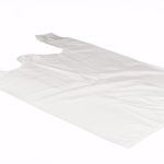 Hemdchentragetasche weiss HDPE (22my) 300x200x600mm 10x100