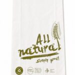 Bäckerfalzbeutel Natron (26+8x38cm) rund 1000 Stück / Karton