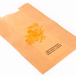 Sacs  de boulanger brun / blanc avec fenêtre 25/38 1000 pièces / carton