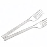 Plastikgabel transparent PS 20x100 2000 / Karton