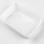 Mikrowellenschale 500ml weiss mit Deckel 500 / Karton