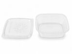 Pots traiteur rectangulaire  200 ml avec couvercle 1000 / carton – Image 2