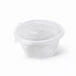 Salatschale 8-eckig mit Deckel 750ml 200 / Karton
