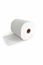 Handtuchrolle 2-lagig weiss 100% Zellstoff 130m 6 Rollen / Karton – Bild 2
