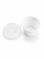 Saucenbecher 100ml mit Deckel 1000 / Karton – Bild 2