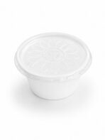 Saucenbecher 100ml mit Deckel 1000 / Karton