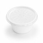 Saucenbecher 100ml mit Deckel 1000 / Karton