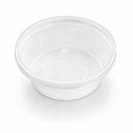 Récipient de sauce 50 ml solide avec couvercle transparent 1000 / carton original