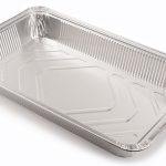 Alubehälter eckig 4kg STARK TIEF ( R3-02G) 50 / Karton