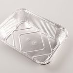 Alubehälter 2000ml eckig R64 600 / Karton