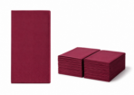Servietten 40x40cm 3 Lagig 1/8 Falz bordeaux