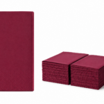Servietten 40x40cm 3 Lagig 1/8 Falz bordeaux
