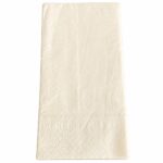 Servietten 40x40cm 3-lagig 1/8 Falz creme