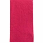 Servietten 40x40cm 3-lagig 1/8 Falz rot