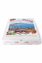 Pizza-Karton 45x45x5cm Doppelkraft Modell Italia 50 / Karton