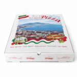 Pizza-Karton 45x45x5cm Doppelkraft Modell Italia 50 / Karton