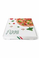 Pizza-Karton 45x45x5cm Doppelkraft Modell Papi 50 / Karton