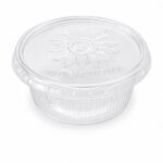 Feinkostbecher rund 200ml mit Deckel 1000 / Karton