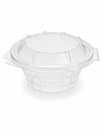 Salatschale 600ml rund Hot Form mit Deckel