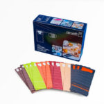 Bestecktasche Schwarz & lime Gebindeart 500 / Karton