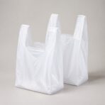 Hemdchentragetaschen weiss HDPE stark 30+18x55cm 1000 / Karton – Bild 3