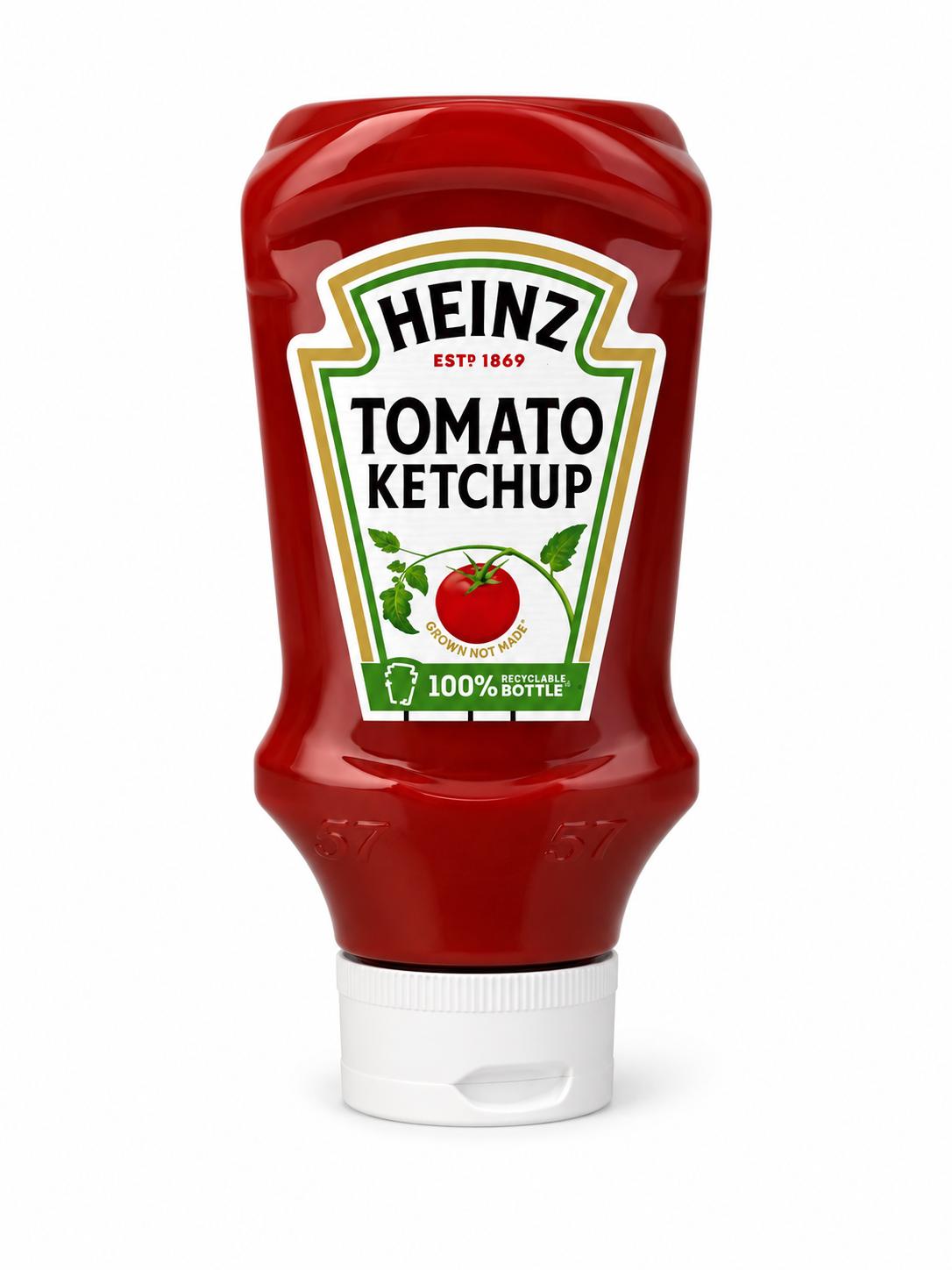 7002 Ketchup Heinz tube 570 g 10x570 g / carton – Image 1