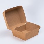 Hamburger-Box Small Karton Format 115X105X80MM / 200 Karton