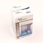 Seifenspender 500ml, Kunststoff weiss 9 x 16 x 9.5 cm (B x H x T) 1 / Karton