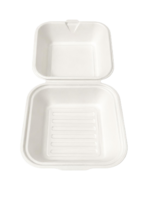 Bagasse Hamburger Box IP6, 500/Karton
