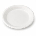 Bagasse Teller 26cm 1-fach 500 / Karton