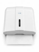 Handtuchpapier Spender Kunststoff weiss 27 x 28 x 13 cm