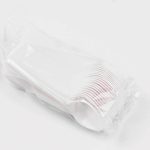 Plastik-Kaffeelöffel weiss 2000 / Karton