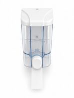 Seifenspender 500ml, Kunststoff weiss 9 x 16 x 9.5 cm (B x H x T) 1 / Karton – Bild 2