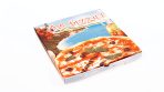 Pizza-Karton 33x33x4cm Modell BLAU 100 / Karton