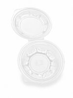 Salatschale rund mit Deckel 1000ml 200 / Karton – Bild 2