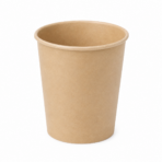 Bio Suppenbecher Kraft/PP 950ml braun 117x135mm ohne Deckel 500/Karton