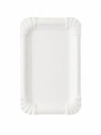 Pappteller 4-eckig 13x20cm 6x250 1500/ Karton