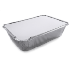 Récipient aluminium 2000 ml carré R64 600 / carton – Image 2