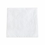 Prägeservietten 1/4 Falt 33x33cm 1-Lagig weiss 5000 / Karton