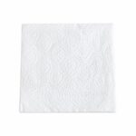 Prägeservietten 1/4 Falt 33x33cm 1-Lagig weiss 5000 / Karton