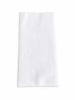 Prägeservietten 1/8 Falt 33x33cm 1-Lagig weiss 5000 / Karton