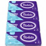 Toilettenpapier 3-Lagig Zellstoff 150 Blatt Violeta 10x8 80Rollen