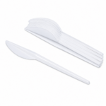 Plastik-Messer weiss 2000 / Karton