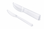 Plastikmesser Exclusiv Proline Transparent 2000 / Karton – Bild 2