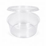 Feinkostbecher rund 300ml mit Deckel 1000 / Karton